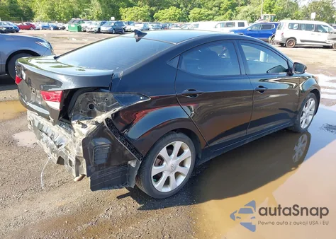 2013 Hyundai Elantra Gls/Limited z USA, uszkodzony, nr VIN KMHDH4AE2DU983561